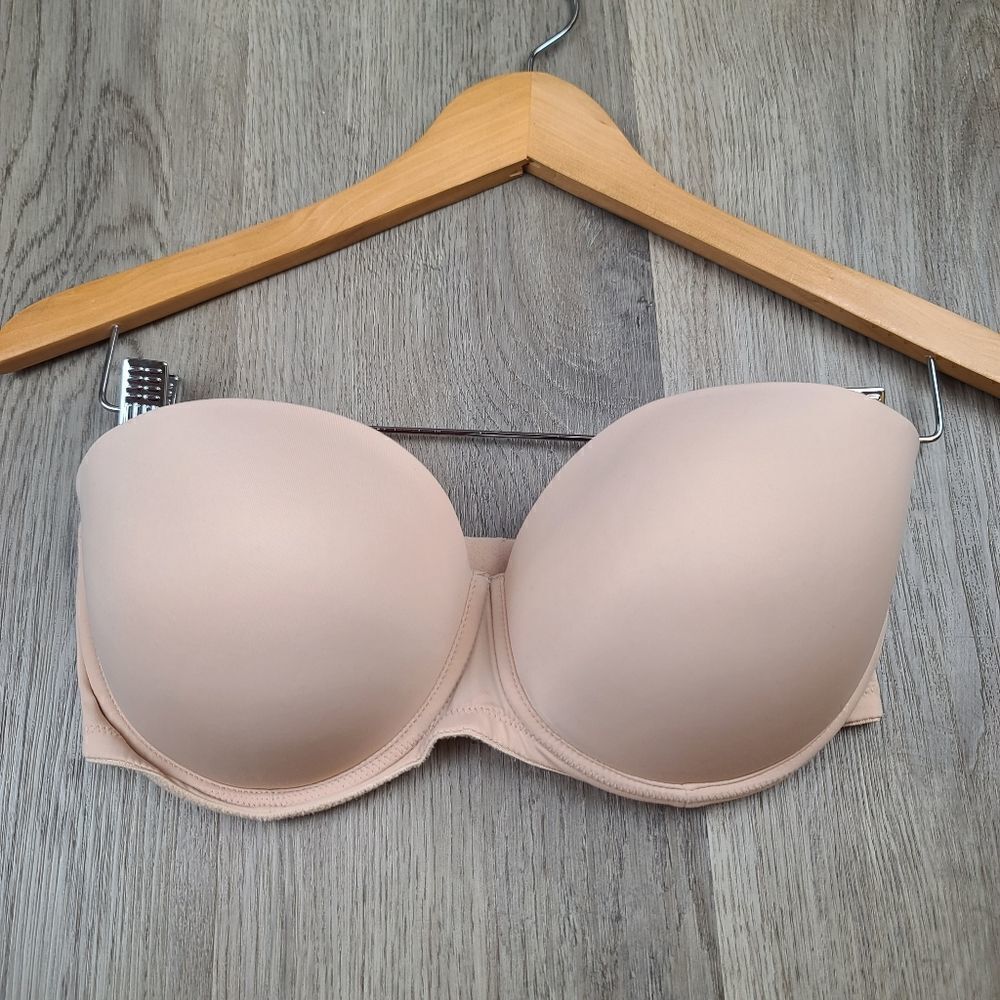 Pink Victoria's Secret Wear Everywhere Multi-way Push-up Bra size 34DD